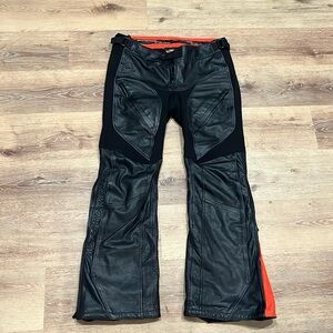 Harley Davidson leather riding pants….